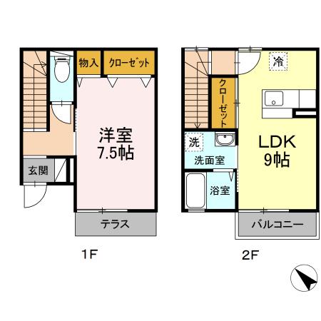 メゾンパシオン(棟割)